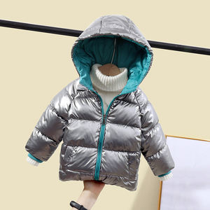 Abrigo de Invierno para Niños y Niñas, Cálido y Grueso, con Capucha de Terciopelo, Ropa de Abrigo para Bebés, Chaquetas Parka para Niños - Product Image 2