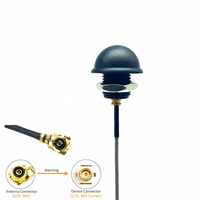Mini antenne WIFI double bande 2.4G/5.8G, tête champignon, étanche, câble coaxial RF1.37 UFL/U.FL pour drone UAV
