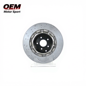 Kit de Discos de Freno de Cerámica de Carbono OEM MOTOR SPORT para GT-R R35 (Acabado Amarillo) Delantero/Trasero, Mejora de Rendimiento, 1 Año de Garantía - Product Image 1