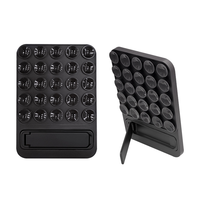 Support de téléphone à ventouse en silicone avec adhésif arrière, fixation magnétique puissante, robuste, stable, compact et portable – Nouveauté promotionnelle