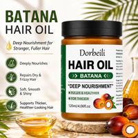 Huile capillaire Batana de qualité supérieure, fabriquée directement en usine, soin capillaire botanique naturel, apaise le cuir chevelu, lisse les pointes sèches