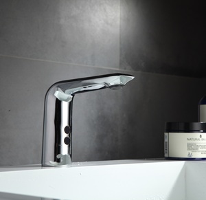 Thiết kế mới thông minh tự động chuyển động cảm ứng cảm biến đồng thau lưu vực vòi nước phòng tắm nóng và màu nước <span class=keywords><strong>TAP</strong></span> - Product Image 2