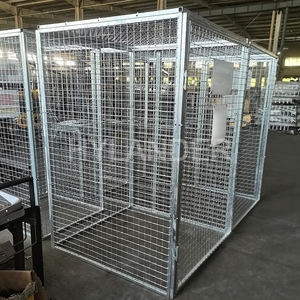 <strong>Dog</strong> <strong>Kennels</strong> Large Outdoor Pet Cages Heavy Duty Metal Galvanized Steel Outside <strong>Dog</strong> <strong>Kennel</strong> - Product Image 4