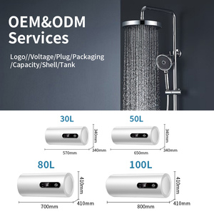 <span class=keywords><strong>Calentador</strong></span> <span class=keywords><strong>de</strong></span> Agua Eléctrico Duradero y Eficiente en Consumo <span class=keywords><strong>de</strong></span> Energía con Tanque para Uso Doméstico o Comercial Pequeño - Product Image 6