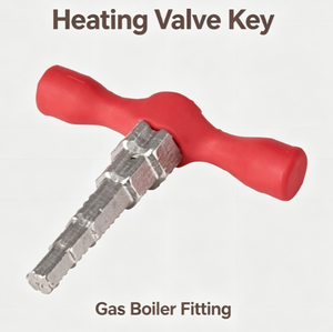 <span class=keywords><strong>Clé</strong></span> de <span class=keywords><strong>radiateur</strong></span> rouge à poignée en T, <span class=keywords><strong>clé</strong></span> de valve de chauffage monobloc <span class=keywords><strong>pour</strong></span> purge de chaudière et purge d'air - Product Image 2