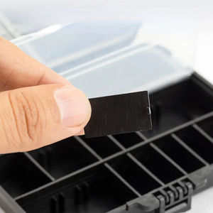 Cajas de Pesca para Señuelos, Organizador Portátil de Doble Cara para Anzuelos y Señuelos, Mini Caja de Pesca Multiusos - Product Image 3