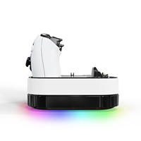 Station de charge double RGB avec support, chargeur rapide et communication filaire pour manette sans fil P5, en plastique
