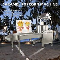 Machine commerciale de maïs soufflé de bouilloire de caramel d'acier inoxydable certifiée CE à vendre en Chine