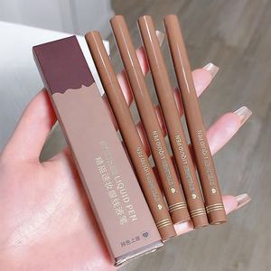 Pena Eyeliner Hitam Super Halus Eyeliner Cair Berkualitas Tinggi Cepat Kering Riasan Kimia Tahan Air Tahan Lama - Product Image 4