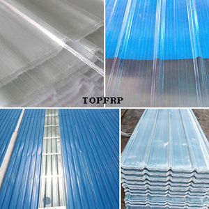 แผ่นไฟเบอร์กลาส YX840 GFRP แผ่นหลังคาลูกฟูก แผ่นหลังคา FRP - Product Image 6