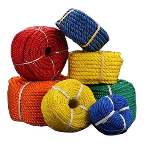 Várias cores 1mm-30mm pe corda de pesca para venda monofilamento corda pp