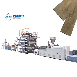 China PVC LVT Vinyl Floor Plank Machine Production Line Equipment Manufacture