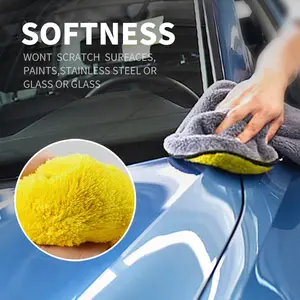 Super Absorbent 600GSM Car Detailing Towel Quick-dry Custom Logo Microfiber Towels For Car
