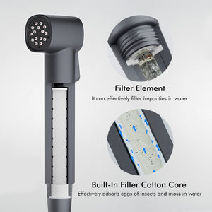 Bidet <span class=keywords><strong>avec</strong></span> dé à coudre autonettoyant intégré dans le noyau de coton de filtre plusieurs options de couleur pour les toilettes modernes - Product Image 3