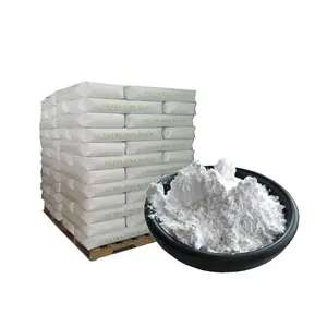 A fábrica fornece argila de caulim calcinada lavada de alta qualidade para matéria-prima de revestimentos cerâmicos brancos brilhantes