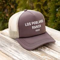 Gorra Trucker Mexicana Personalizada con Bordado OEM, Gorra de Béisbol con Cierre a Presión, 5 Paneles, Estampado de Cuerda, Espuma, Verde Oliva