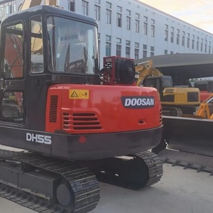 USED Doosan DH55 Red Crawler Excavator 2024 <b>Model</b> Diesel Powered - Product Image 3