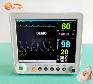 Sunbright 12 дюймов, дешевый ветеринарный мониторинг, ветеринарный многопараметрический SUN-601S для наблюдения за пациентами - Product Image 5