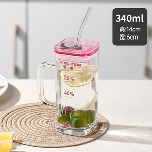 Tazas de Café de Vidrio Modernas al por Mayor de Fábrica - Tazas de Viaje Antiderrames Libres de BPA para Té, Agua, <span class=keywords><strong>Cola</strong></span> y Cerveza - Product Image 4