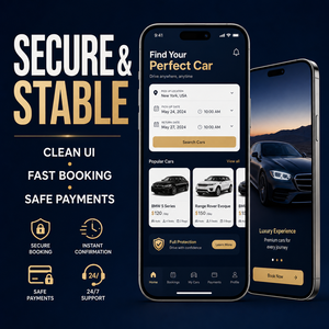 พัฒนาแอปจองรถเช่าขั้นสูงสำหรับ IOS และ Android พร้อมข้อมูลสถานะ<span class=keywords><strong>รถ</strong></span>และสัญญาดิจิทัล LionCreate - Product Image 5