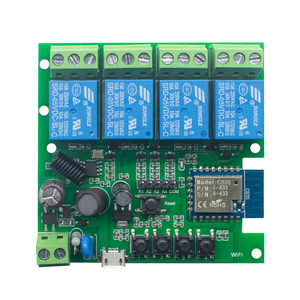 F0304 TUYA WiFi Không Dây Công Tắc Thông Minh Module Relay Mini 4CH Đầu Thu Bật/Tắt Điều Khiển Từ Xa Làm Việc Với Alexa Google Home - Product Image 1