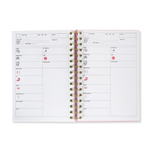 Carnet de suivi des objectifs quotidiens et hebdomadaires pour infirmières, impression personnalisée, format A5, rapport médical, guide d'étude pour étudiants en soins infirmiers, journal, cahier d'exercices - Product Image 3