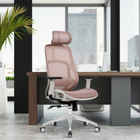 Mobilier de bureau à domicile Chaise de jeu ergonomique Chaise de gestionnaire de personnel en maille avec accoudoir Chaises de bureau mobiles et confortables
