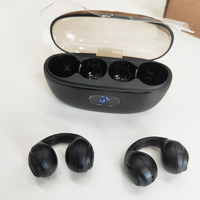 Auriculares de Conducción Ósea SIBYL Modelo Privado, Color Negro, Inalámbricos 2023, con Clip para la Oreja