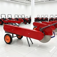 Machine de découpe de barres d'acier portative 500 mm, motorisée 380V 7.5kW, avec système de refroidissement par réservoir d'eau pour un meilleur rendement