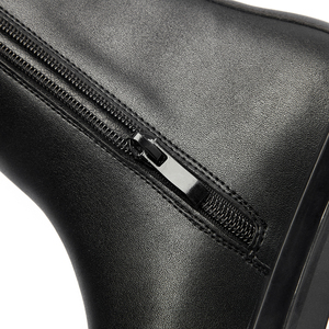 Stivali da donna alla moda antiscivolo da donna con cerniera bassa personalizzata wenzhou factory stivali da donna - Product Image 2