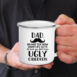 Mug en <span class=keywords><strong>émail</strong></span> blanc au design moderne, 350 ml, avec bord coloré, impression par transfert thermique, sublimation <span class=keywords><strong>à</strong></span> chaud sécurisée, sans BPA, compatible lave-vaisselle - Product Image 6
