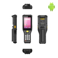 Terminal intelligent robuste Android PDA avec lecteur de codes-barres 2D, WIFI, NFC, clavier complet, 3,5 pouces, 2+16 Go en stock