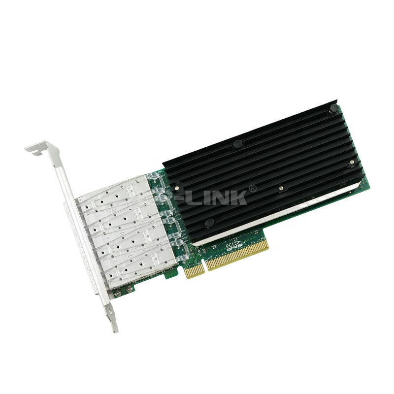 PCI Express x8 Quad SFP + порт 10 Гбит/с сетевая карта на основе чипсета Intel XL710 для высокой производительности