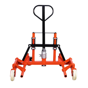 Nouveau produit : Chariot élévateur à roues réglable en hauteur pour pneus, déplaceur de roues pour démonte-pneus, chariot à double roue - Product Image 3