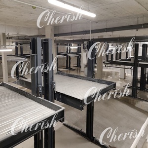 Elevador Hidráulico de Dos Postes para Estacionamiento de Autos, Apilador de Autos para Garaje Doméstico - Product Image 2