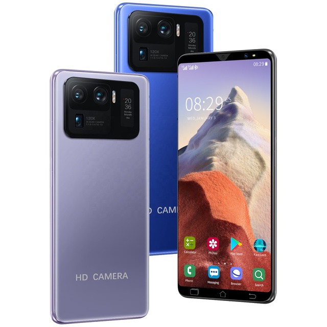 Newest Smartphone M11 Ultra Pro Unlock Dual Card 6.1 Inch Face Recognition Cell Android Phone Mobile Phone