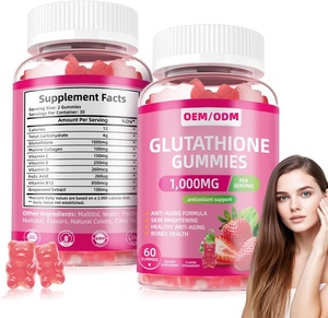 Suplemento de Glutatión en Gomitas 1000mg, Contiene Colágeno Marino, Vitaminas C y E, Apoya el Antienvejecimiento y la Blanqueamiento de la Piel - Product Image 5