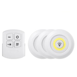 Modern Dimmable <b>Battery</b> Cabinet Bottom <b>Light</b> <b>with</b> Remote Control COB <b>LED</b> Wall-Mounted Bedroom Night <b>Light</b> up Shade - Product Image 1