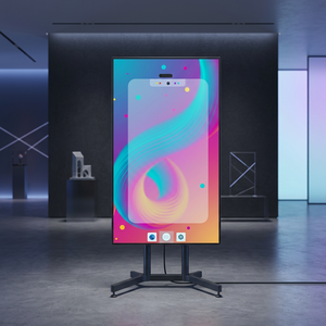 Pantalla LED con Soporte de Pie para Interiores, Resolución 4K, Ángulo de Visión de 178 Grados, Compatible con HDR10 - Product Image 1