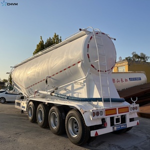 Droge Bulk Kalkpoeder Tanker <span class=keywords><strong>60</strong></span> Ton Cement Silo Tank Bulk Cement Aanhangwagen - Product Image 3