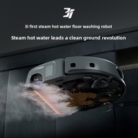 Aspirateur robot sans fil 3I F1 Pro pour la maison, aspirateur robot, aspirateur vapeur