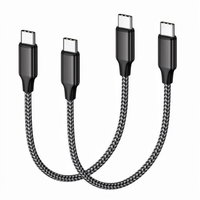 Câble de données USB-C en vente directe d'usine, 0,3 m, charge rapide 3A, alimentation 60W pour iPhone 15/16 Pro Max