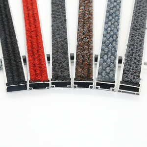 Tapis de sol antidérapant lavable en aluminium, 2 cm <span class=keywords><strong>d</strong></span>'épaisseur, imperméable, adapté aux animaux domestiques, facile à nettoyer, pour entrées commerciales (hôtels, centres commerciaux) - Product Image 2
