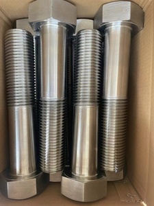 Nhiệm vụ nặng nề thép không gỉ SS SUS 304 316 316L A2 A4 70 80 Hex đầu bu lông <span class=keywords><strong>Nut</strong></span> phẳng mùa xuân máy giặt loại M22 M24 M30 M36 bu lông - Product Image 4