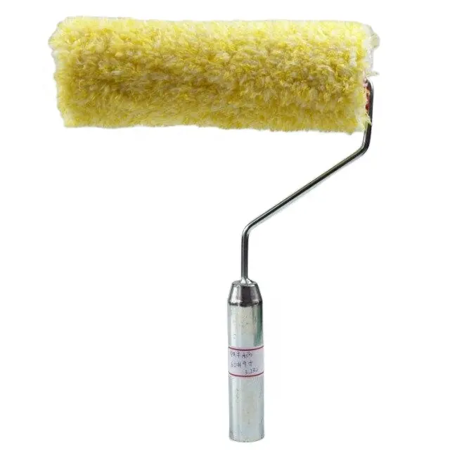 High Quality New Acrylic Fabric Paint Roller Brush With Iron Handle Manufacturer In Brush decorative pattern paint roller