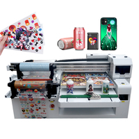 Impresora UV 3D Digital 6090 de Cama Plana, Nueva, para Imprimir en Vidrio, Cerámica, Acrílico, Madera y Metal, con Impresora UV DTF A3