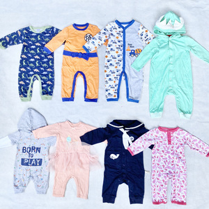 Vendita all'Ingrosso di Tutine Miste per Neonati, Carine, <span class=keywords><strong>a</strong></span> Maniche Lunghe, in Cotone, per Primavera, per Bambini e Bambine, Lotti in Stock - Product Image 3