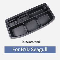 Organisateur de voiture avec boîte de rangement magique pour coffre, optimise l'espace de rangement du coffre et améliore l'utilisation des sièges de voiture pour BYD Seagull