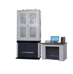 Machine d'essai universelle électro-hydraulique servo-contrôlée par micro-ordinateur WAW pour les essais <span class=keywords><strong>de</strong></span> résistance des matériaux géotechniques - Product Image 1