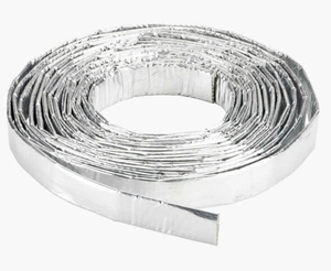 <span class=keywords><strong>Manchon</strong></span> en fibre de verre avec feuille d'aluminium 550 ° C |   Bouclier thermique d'échappement |   Taille personnalisée pour tuyau hydraulique automobile - Product Image 1